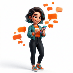 Person with phone